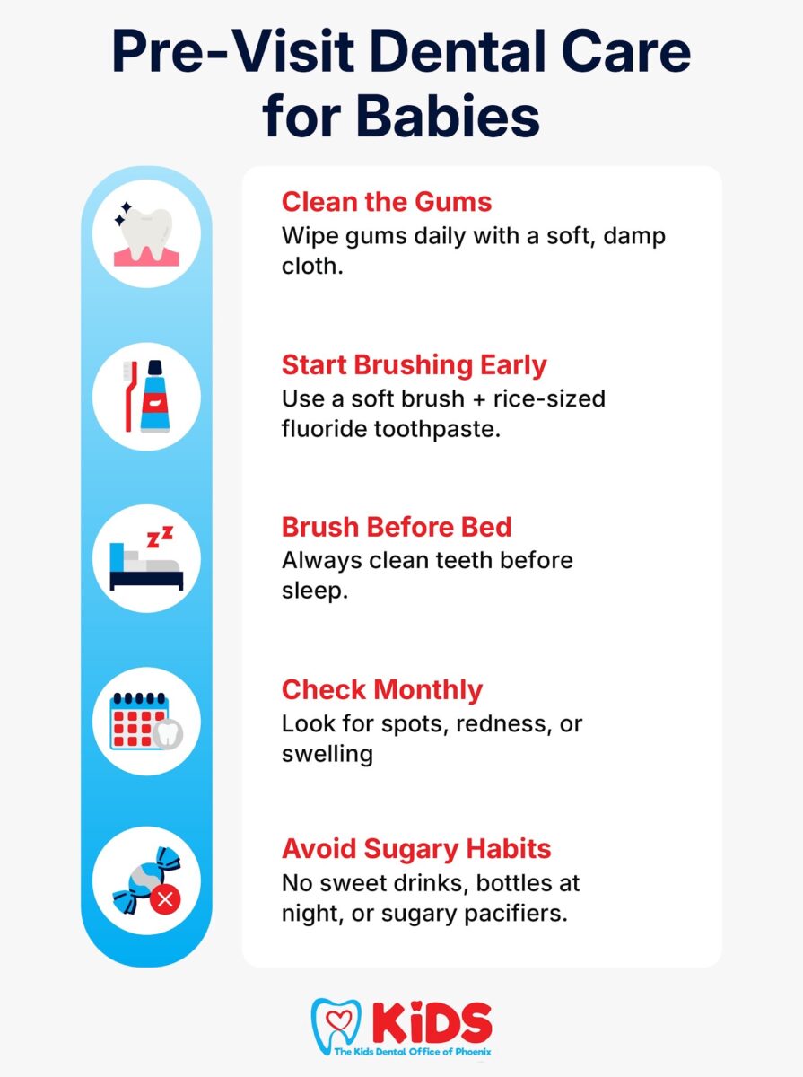 Pre-Visit Dental Care for Babies